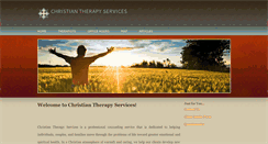 Desktop Screenshot of christiantherapyservices.net